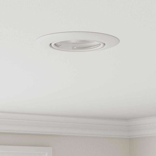 vidaXL Bodové světlo 6 pcs Bílá 9 x 9 x 2,5 cm kov