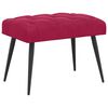 vidaXL Lavice s knofl&iacute;kov&yacute;m pro&scaron;&iacute;v&aacute;n&iacute;m V&iacute;no Červen&eacute; 60 x 40 x 45 cm