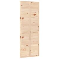 vidaXL Posuvné dveře 80 x 1,8 x 214 cm masivní borové dřevo