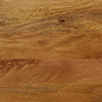 vidaXL Lavice 160 x 40 x 45 cm masivní mangovníkové dřevo a železo