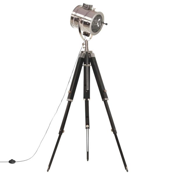 vidaXL Stojací lampa na stativu masivní mangovníkové dřevo 165 cm