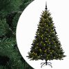 vidaXL Uměl&yacute; v&aacute;nočn&iacute; stromek s v&aacute;nočn&iacute;mi koulemi 240 cm 300 LED