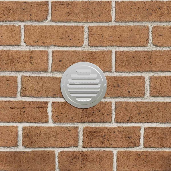 vidaXL Kryty vzduchov&yacute;ch ventil&aacute;torů 4 pcs Stř&iacute;brn&aacute; 80 mm