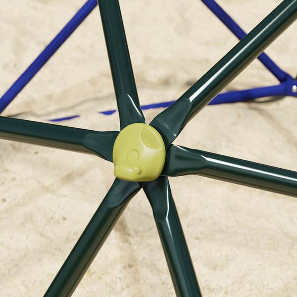 vidaXL Lezeck&yacute; domek Modr&aacute; Ocel