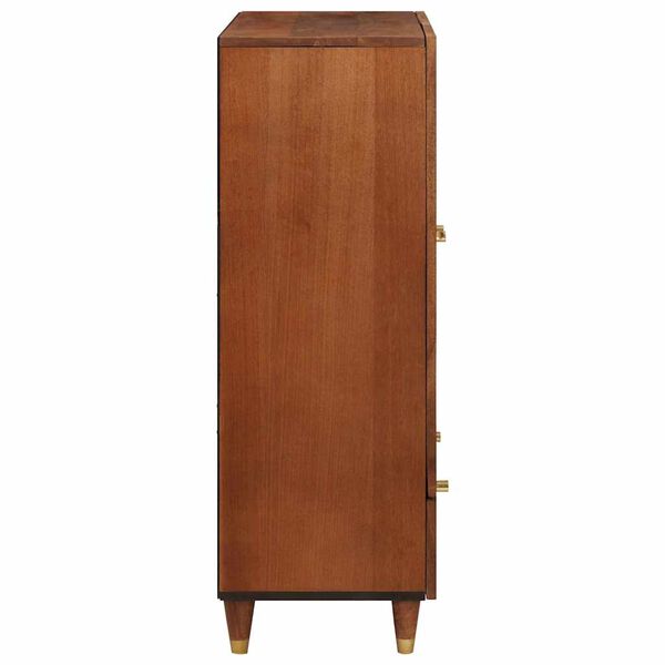 vidaXL Skříně a regály na média se zásuvkou Hnědá 60 x 33.5 x 100 cm