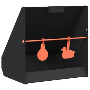 vidaXL Lapač diabolek Čern&aacute; 31 x 23 x 31,5 cm Ocel
