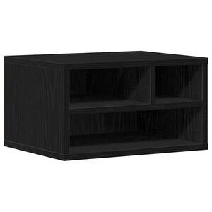 vidaXL Stojan na tisk&aacute;rnu Čern&yacute; dub 40 x 32 x 22,5 cm Kompozitn&iacute; dřevo