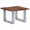 vidaXL Konferenčn&iacute; stolek s živou hranou 60x60x40 cm masivn&iacute; ak&aacute;cie