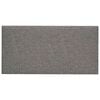 vidaXL N&aacute;stěnn&yacute; čeln&iacute;k 12 pcs Světle &scaron;ed&aacute; 60 x 30 cm textil