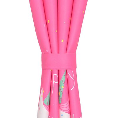 vidaXL Dětské zatemňovací závěsy s potiskem, 2 ks, 140x240 cm, růžová