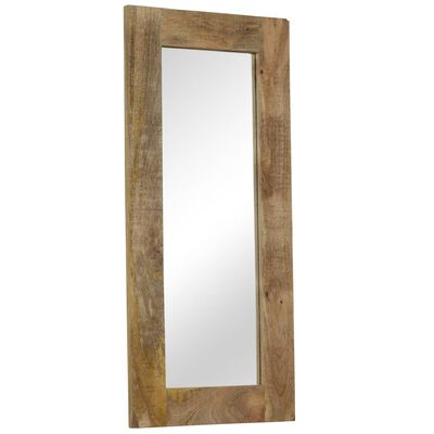 vidaXL Zrcadlo z masivního mangovníkového dřeva 50 x 110 cm