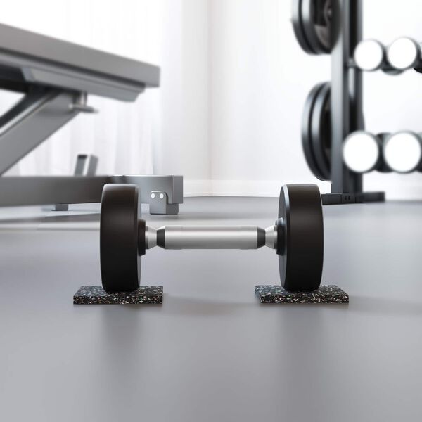 vidaXL Gumov&yacute; v&aacute;lec Čern&aacute; Guma