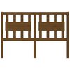 vidaXL Čelo postele medově hnědé 125,5 x 4 x 100 cm masivní borovice