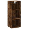 vidaXL Skř&iacute;ň highboard kouřov&yacute; dub 34,5x32,5x180 cm kompozitn&iacute; dřevo