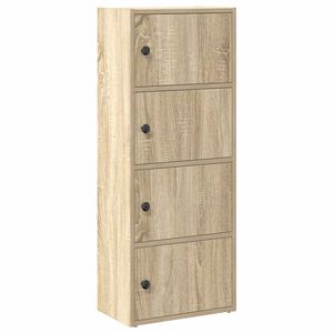 vidaXL Knihovna dub sonoma 40x24x102 cm kompozitn&iacute; dřevo
