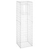 vidaXL Gabionov&yacute; sloupek 50 x 50 x 180 cm železo