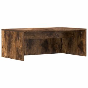 vidaXL N&aacute;stěnn&yacute; stolek Kouřov&yacute; dub Kompozitn&iacute; dřevo 80 x 45 x 30 cm