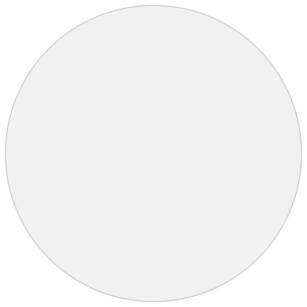 vidaXL Ochrann&aacute; f&oacute;lie na stůl průhledn&aacute; &Oslash; 100 cm 1,6 mm PVC