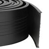 vidaXL Těsněn&iacute; gar&aacute;žov&yacute;ch dveř&iacute; Čern&aacute; 70 x 6 mm 4,5 m PVC