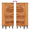 vidaXL Skř&iacute;ň highboard 40 x 33 x 110 cm masivn&iacute; ak&aacute;ciov&eacute; dřevo