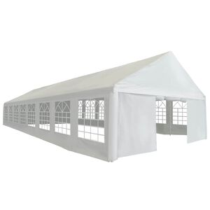 vidaXL Party stan PE 6 x 16 m b&iacute;l&yacute;