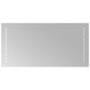 vidaXL Koupelnov&eacute; zrcadlo s LED osvětlen&iacute;m 30x60 cm