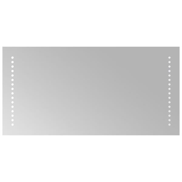 vidaXL Koupelnov&eacute; zrcadlo s LED osvětlen&iacute;m 30x60 cm
