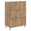 vidaXL Skř&iacute;ň se z&aacute;suvkami 66 x 34,5 x 92 cm Kompozitn&iacute; dřevo