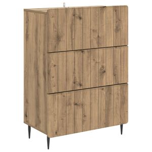 vidaXL Skř&iacute;ň se z&aacute;suvkami 66 x 34,5 x 92 cm Kompozitn&iacute; dřevo
