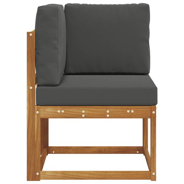 vidaXL Zahradn&iacute; rohov&aacute; sedačka Masivn&iacute; ak&aacute;tov&eacute; dřevo