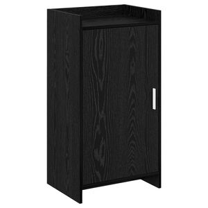 vidaXL Skř&iacute;ň na obuv Čern&yacute; dub 48 x 36 x 92 cm Kompozitn&iacute; dřevo