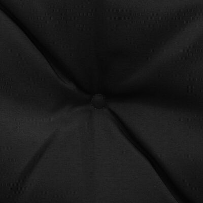 vidaXL Podušky pro závěsné houpací křeslo 2 ks černo-šedé 50 cm textil