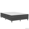vidaXL Postel boxspring &scaron;ed&aacute; textil 140 x 200 cm