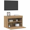 vidaXL TV wall cabinet N&aacute;stěnn&yacute; 2 pcs dub artisan 60 x 30 x 40 cm