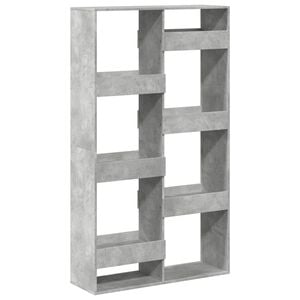 vidaXL Dělic&iacute; stěna betonově &scaron;ed&aacute; 100 x 33 x 175 cm kompozitn&iacute; dřevo