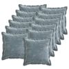 vidaXL Povlak na pol&scaron;t&aacute;ř 12 pcs HOUTEN Světle modr&aacute; 40 x 40 cm