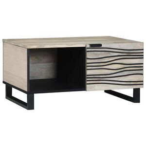 vidaXL Konferenčn&iacute; stolek B&iacute;l&aacute; 80 x 50 x 40 cm Kompozitn&iacute; dřevo