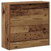 vidaXL Skř&iacute;ň na obuv 60 x 21 x 57 cm Kompozitn&iacute; dřevo Star&eacute; dřevo