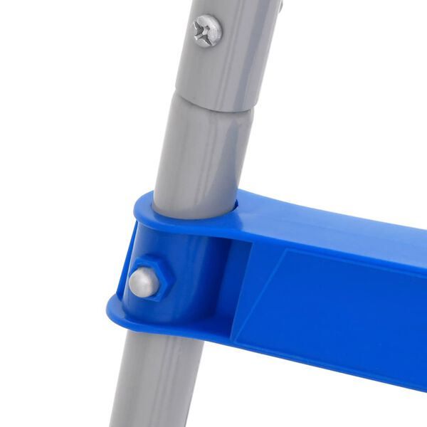 vidaXL Schůdky pro nadzemn&iacute; baz&eacute;n 84 cm ocel a plast
