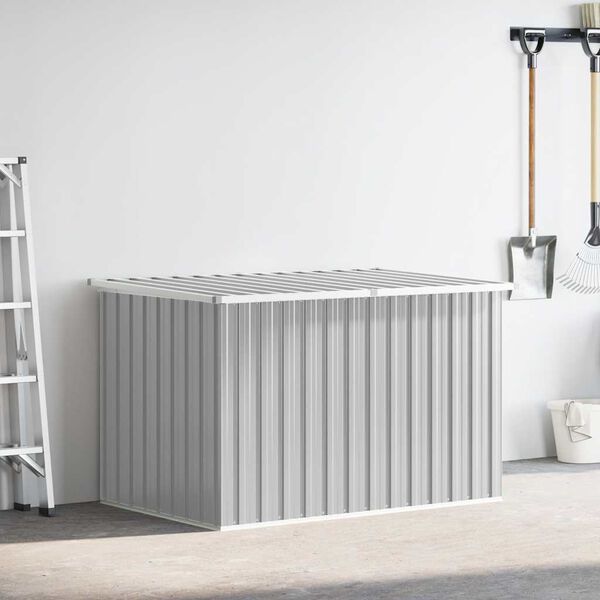 vidaXL Zahradn&iacute; &uacute;ložn&yacute; box &scaron;ed&yacute; 171 x 99 x 93 cm