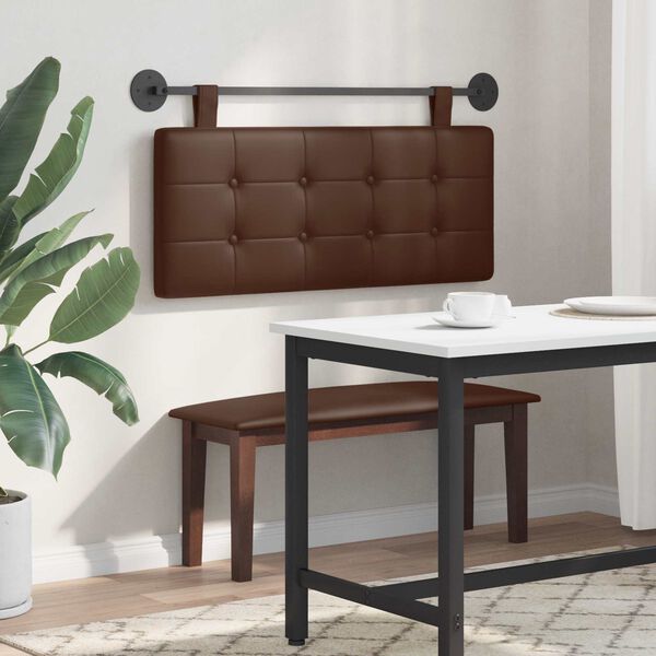 vidaXL Z&aacute;věsn&aacute; čeln&iacute; deska N&aacute;stěnn&yacute; Uměl&aacute; kůže