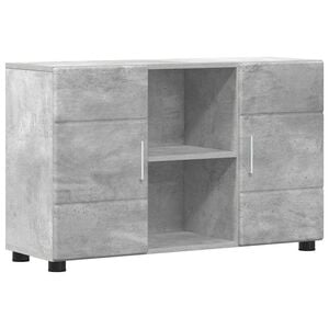 vidaXL Serv&iacute;rovac&iacute; skř&iacute;ň FLORIN 88,5 x 30,5 x 55,5 cm Betonově &scaron;ed&aacute;