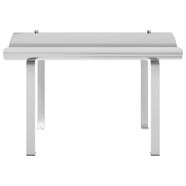 vidaXL Špička komína Stříbrná 59.5 x 50 x 36.5 cm Nerezová ocel