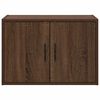 vidaXL Gar&aacute;žov&aacute; n&aacute;stěnn&aacute; skř&iacute;ňka Hněd&yacute; dub Dřevěn&eacute; konstrukce