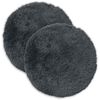 vidaXL Povlak na pol&scaron;t&aacute;ř 2 pcs HEERLEN Antracitov&aacute; &Oslash; 60 cm PV fleece