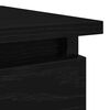 vidaXL Konzolový stolek se zásuvkami černý 85,5x38,5x74,5 cm