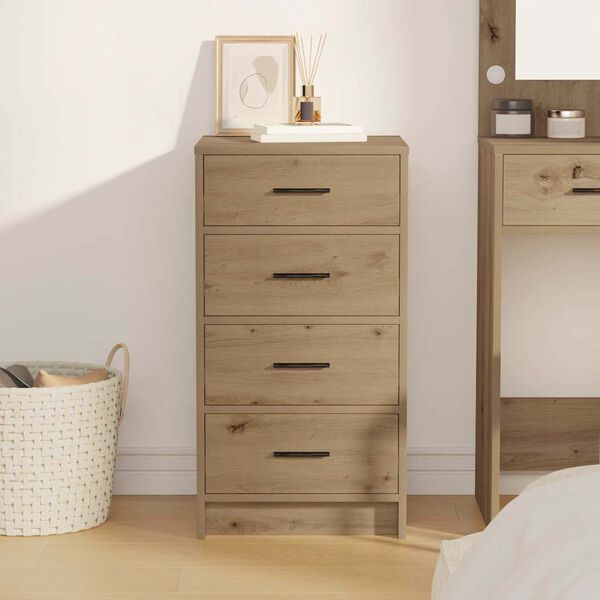 vidaXL Serv&iacute;rovac&iacute; skř&iacute;ň dub artisan 40 x 41 x 75 cm Kompozitn&iacute; dřevo