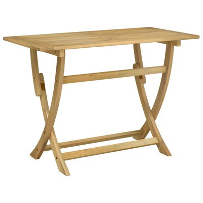 vidaXL Skládací zahradní stůl 110 x 55 x 75 cm masivní akáciové dřevo