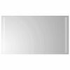 vidaXL LED koupelnov&eacute; zrcadlo Transparentn&iacute; 70 x 40 cm tvrzen&eacute; sklo
