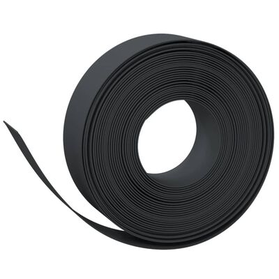 vidaXL Travní lem černý 10 m 15 cm polyethylen